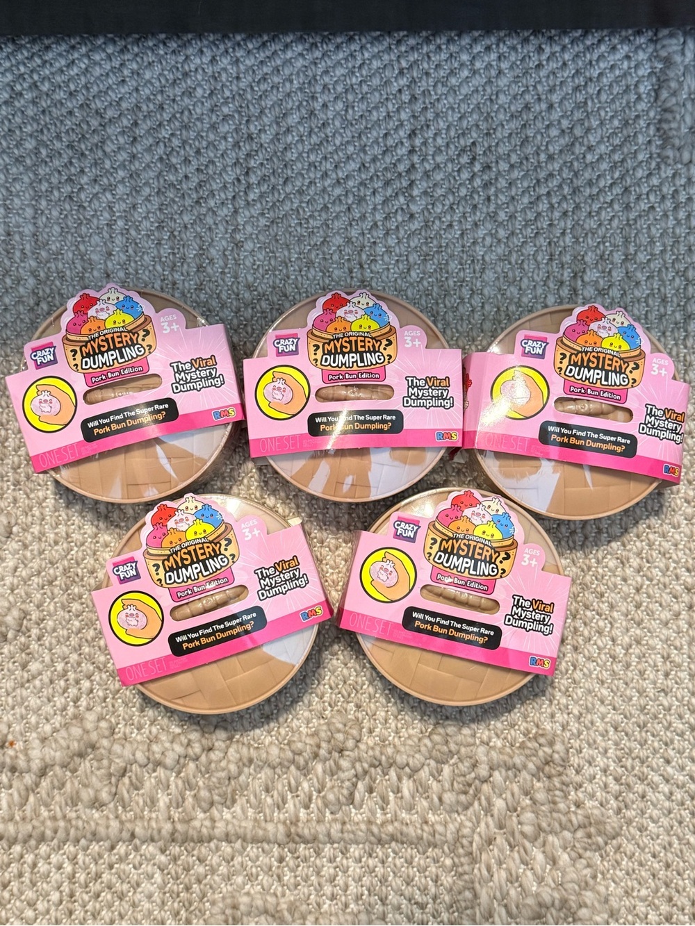 RMS mystery dumpling pork bun edition bundle set of 5